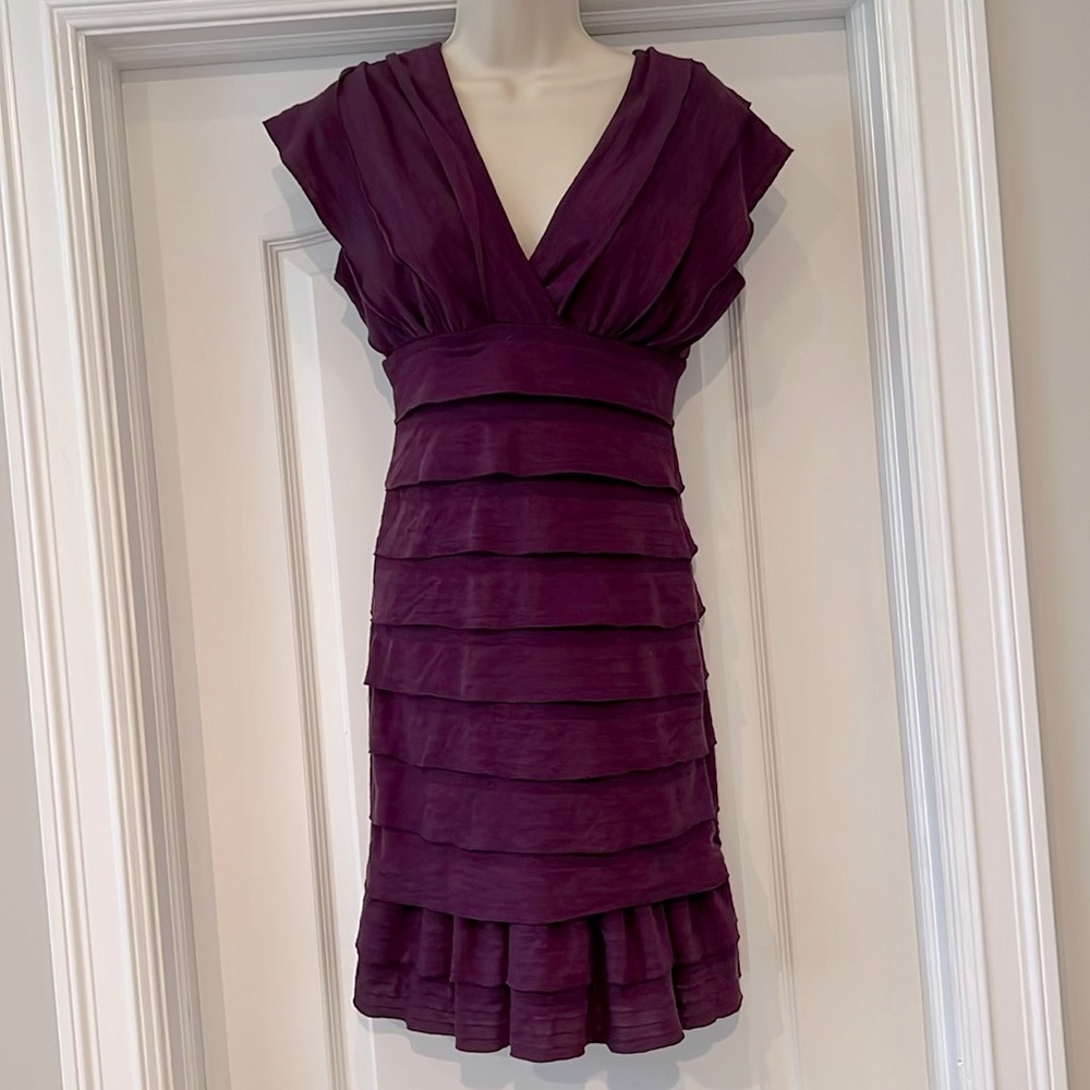 MAX STUDIO Ruffle Dress size Small EUC